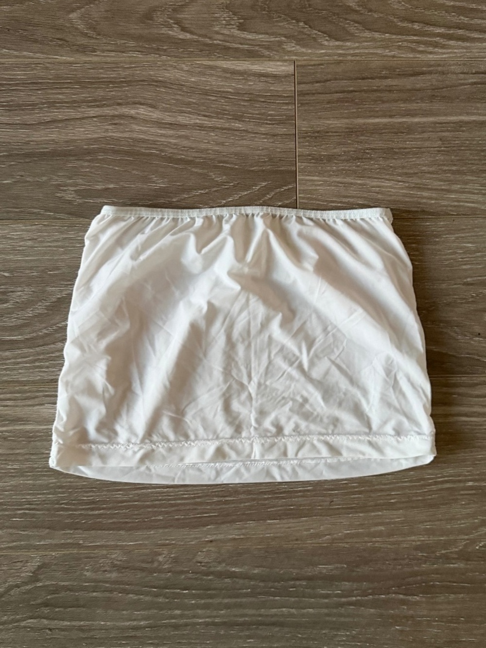 Amazon Mesh White Coverup/Mini Skirt XS